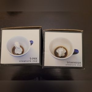 Brand new Creature Cups Dinosaurs